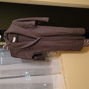 Long sweater cover-up